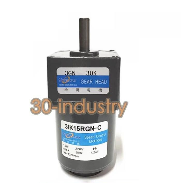 ZD 220V Gear Reduction Motor 3IK15GN-C AC Gear Motor - ZD