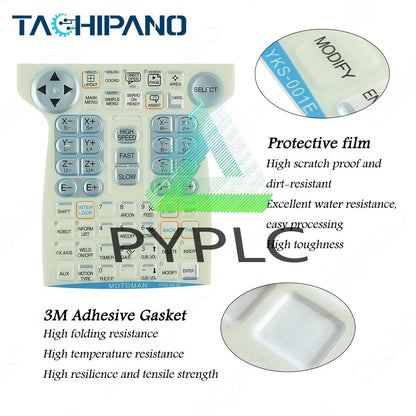 Plastic Case for Yaskawa DX100 JZRCR-YPP01-1 Touch Screen + Overlay + Display