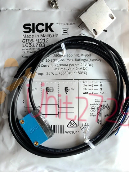 1PCS SICK GTE6-P1211 GTE6-P1212 Photoelectric switch
