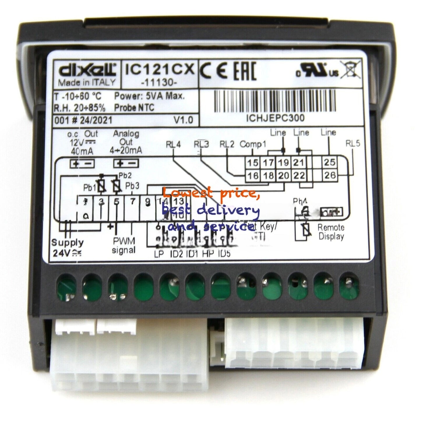 1PC Ones DIXELL Temperature Controller IC121CX-11130 Fast shipping#u