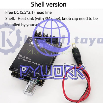 Bluetooth 5.0 TPA3116 HIFI Wireless 50WX2 Stereo Digital Audio Amplifier board