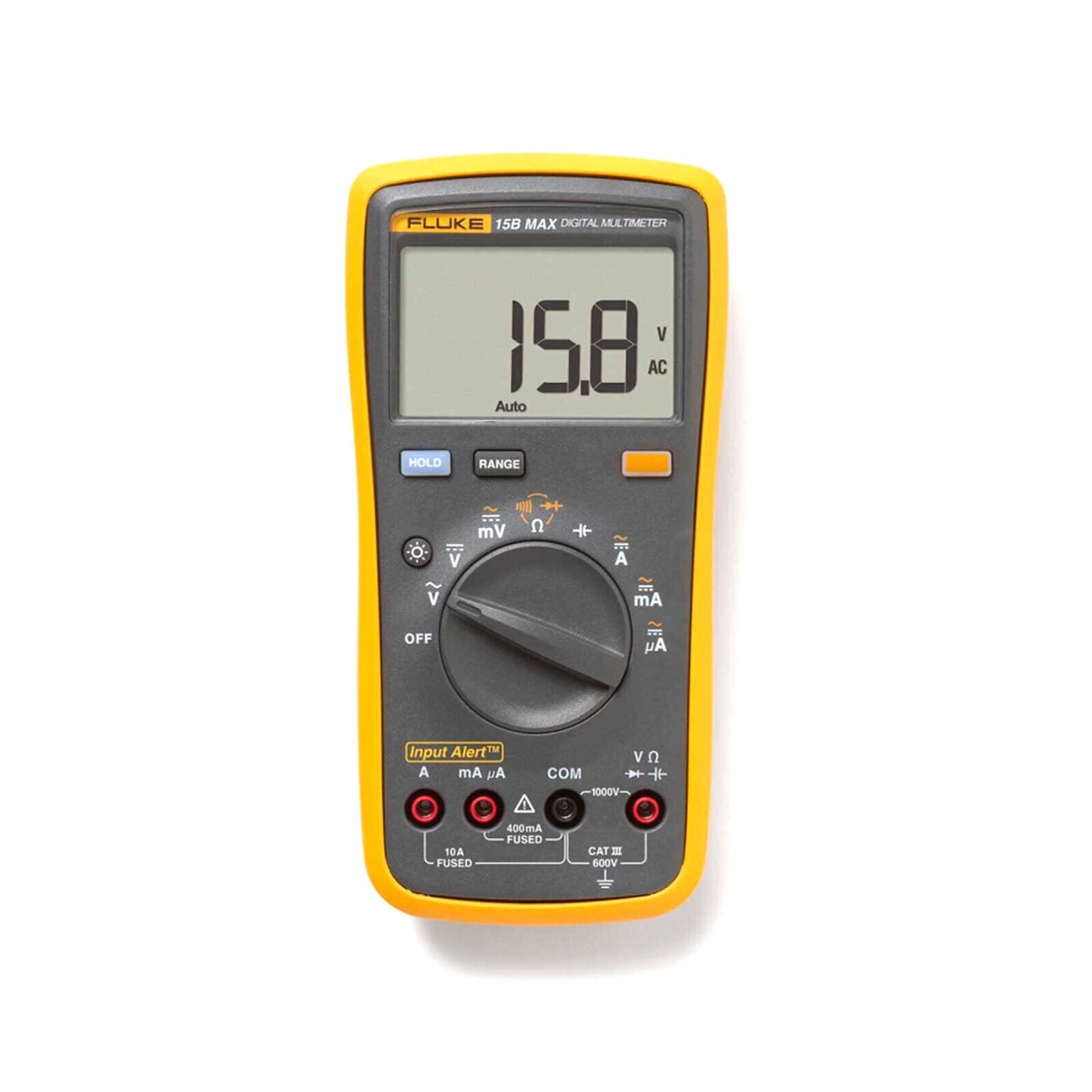Fluke 15B MAX-01, 1-Year! - High-precision multimeter with advanced features - FLUKE