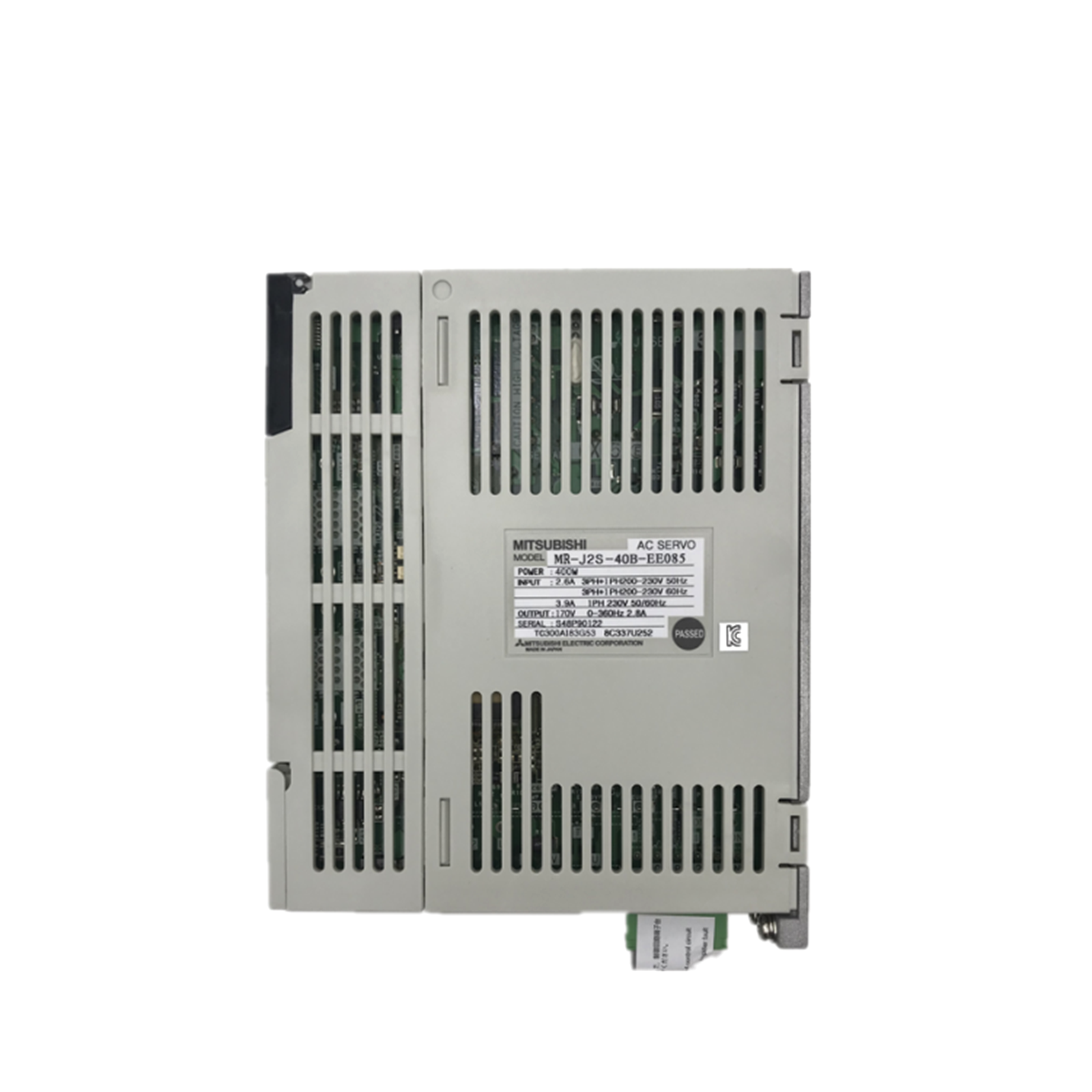 MITSUBISHI MR-J2S-40B-EE085 Servo Motor - High Performance Servo Motor - MITSUBISHI