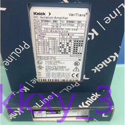 new 1 PCS Knick P 27000 H1-S001 Isolation Module - KLEIN