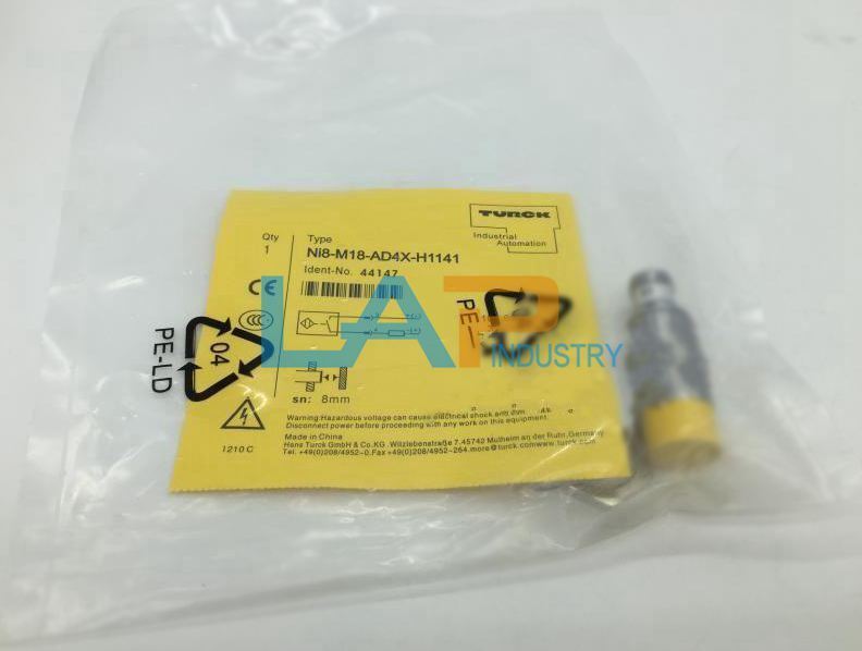 new  For TURCK Proximity Switch NI8-M18-AD4X-H1141 NI8M18AD4XH1141