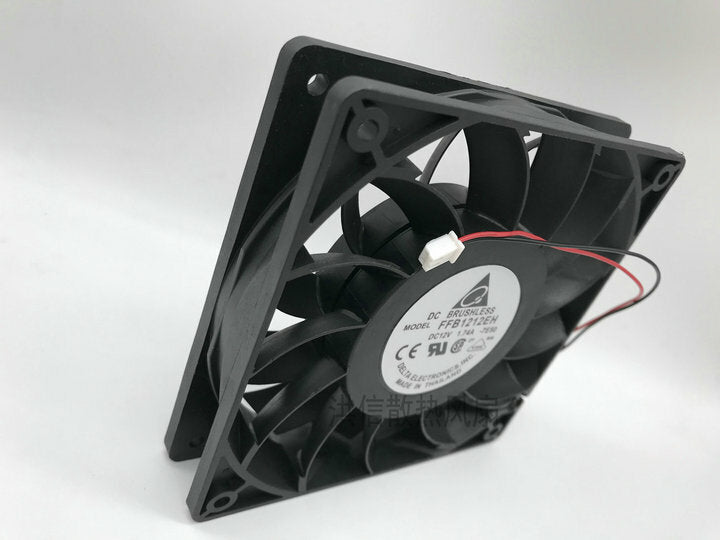 Delta FFB1212EH 12025 12V 1.74A 12CM Gale volume booster chassis fan
