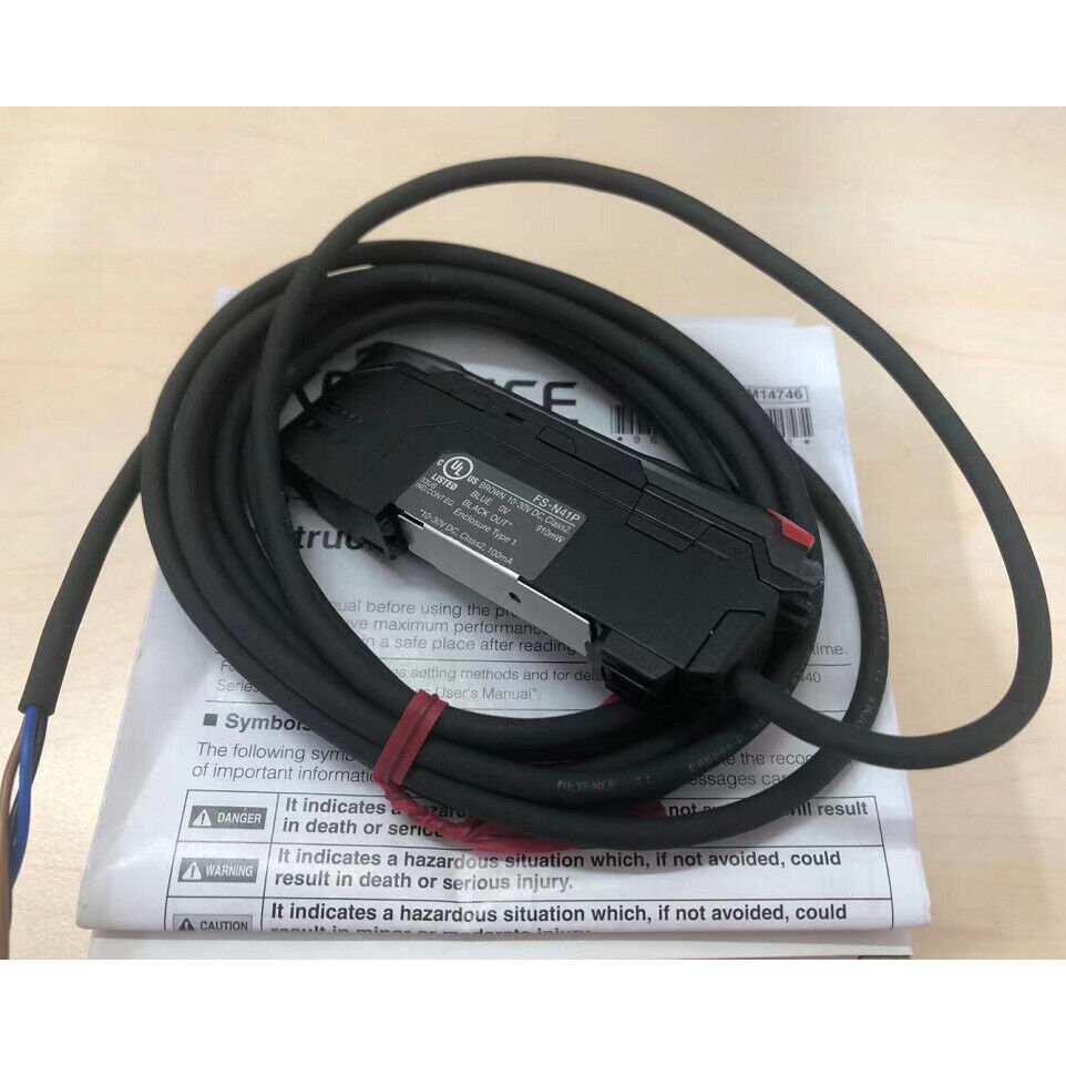 1PC Optical Fiber Amplifier - Keyence FS-N41P - KEYENCE