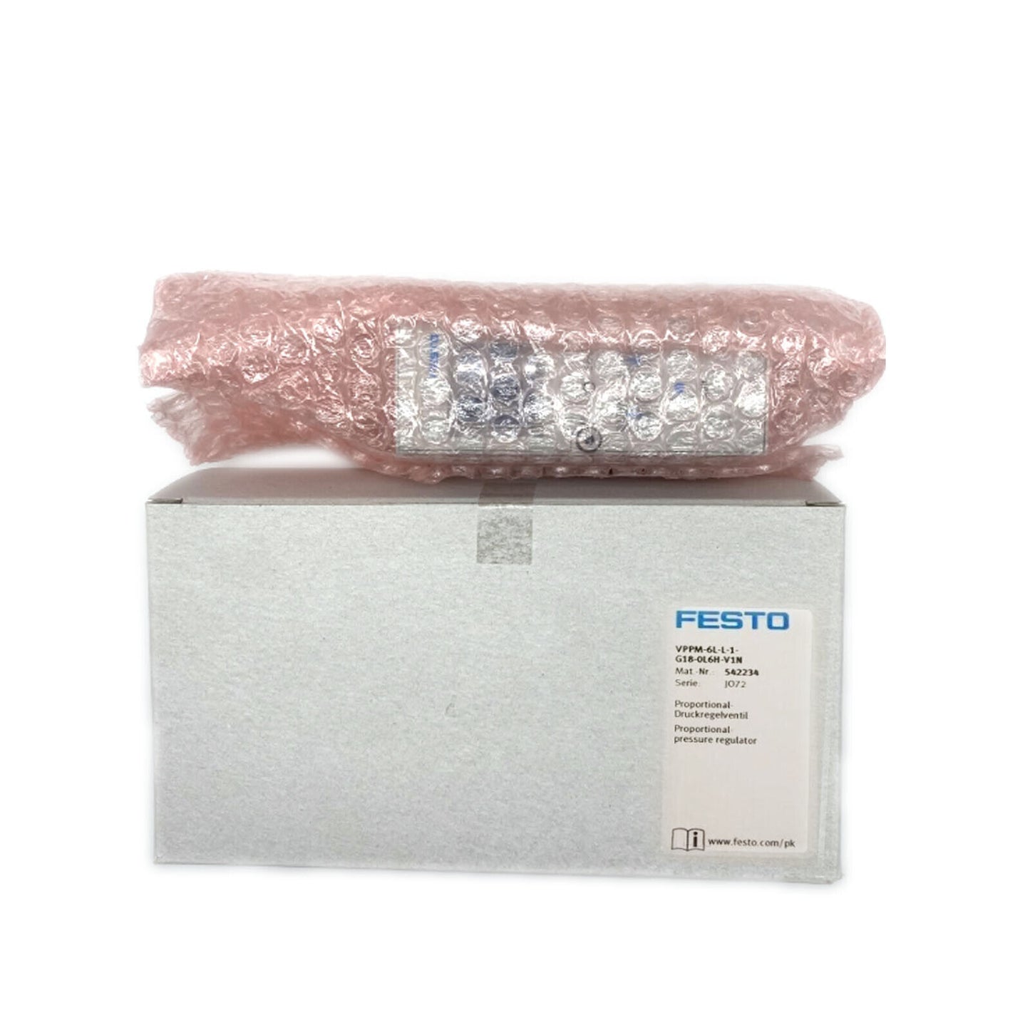FESTO Pressure Valve VPPM-6L-L-1-G18-0L6H-V1N - FESTO