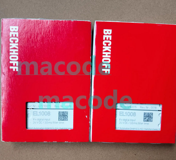 1PC  BECKHOFF module EL1008 #YY0