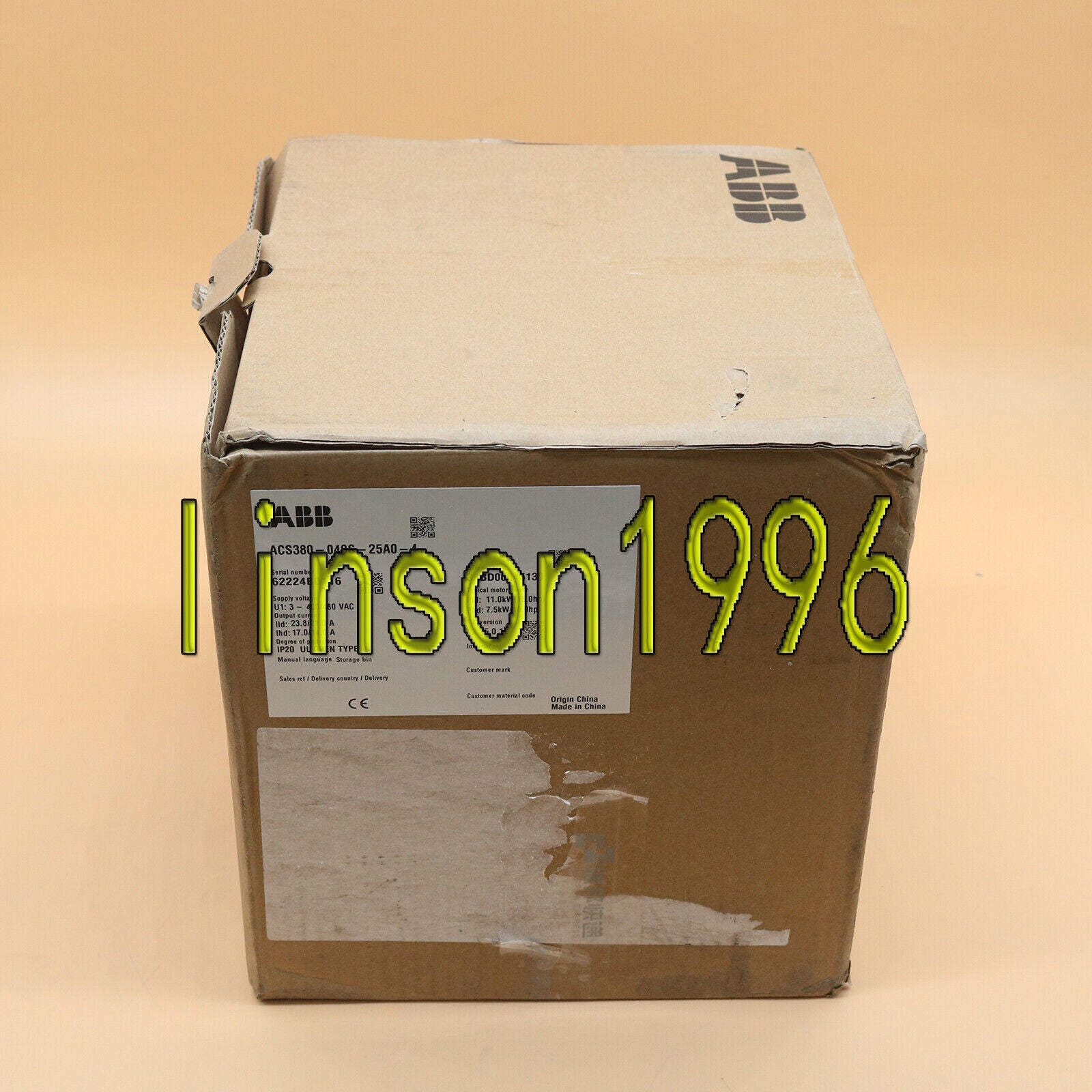 ABB Inverter ACS380-040S-25A0-4 3P Inverter AC380V to 480V 11KW - ABB