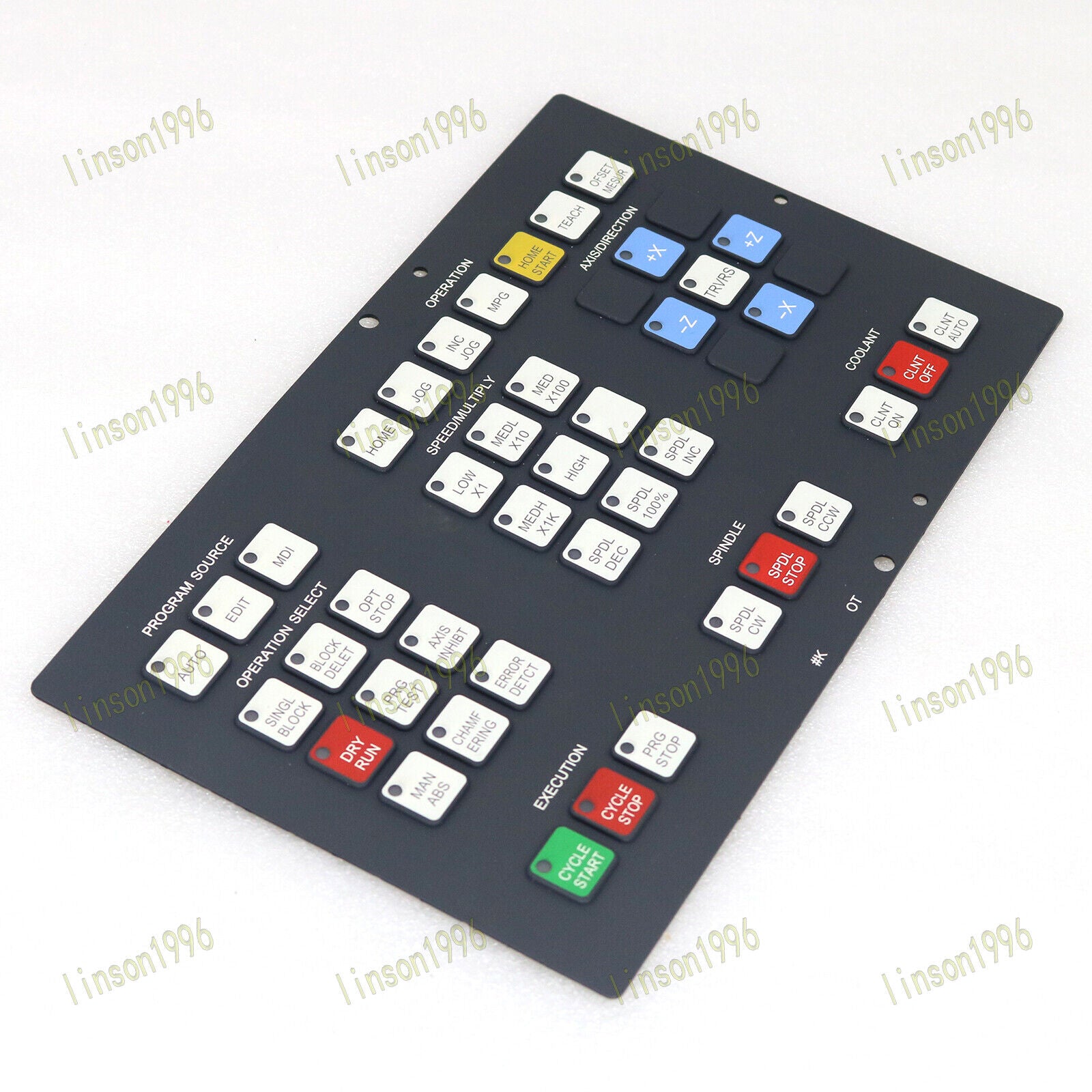 For FANUC Membrane Keysheet A98L-0001-0524#K FAST SHIP - FANUC