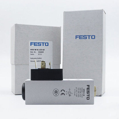 New FESTO 152619 Pressure Switch VPEV-W-KL-LED-GH Fast - FESTO