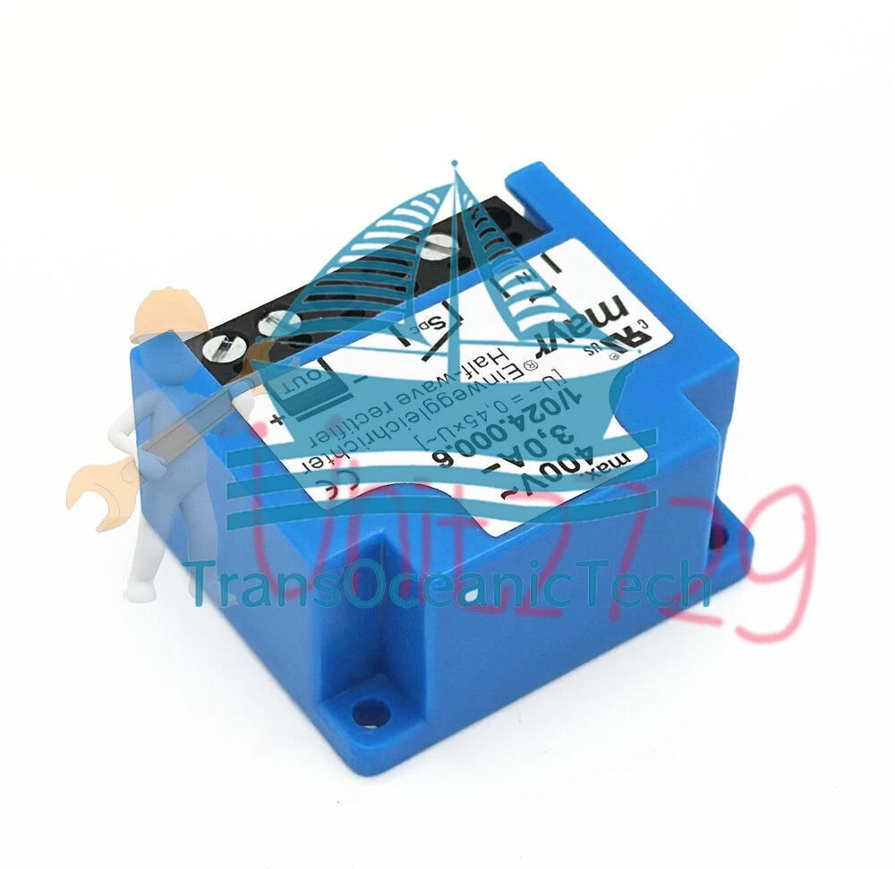 1PC For motor brake rectifier module 1/024.000.6 400V 3A~