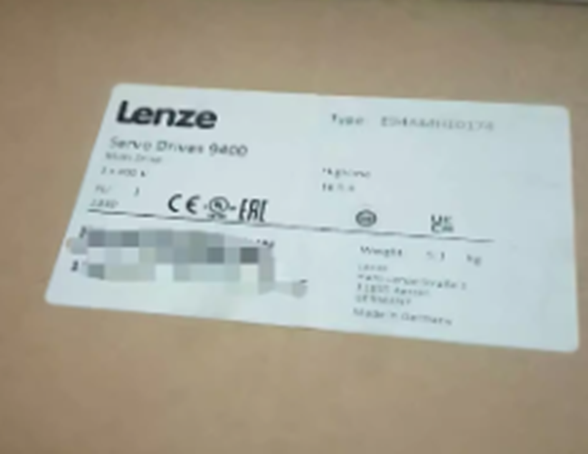 new  LENZE Servo controller E94AMHE0174