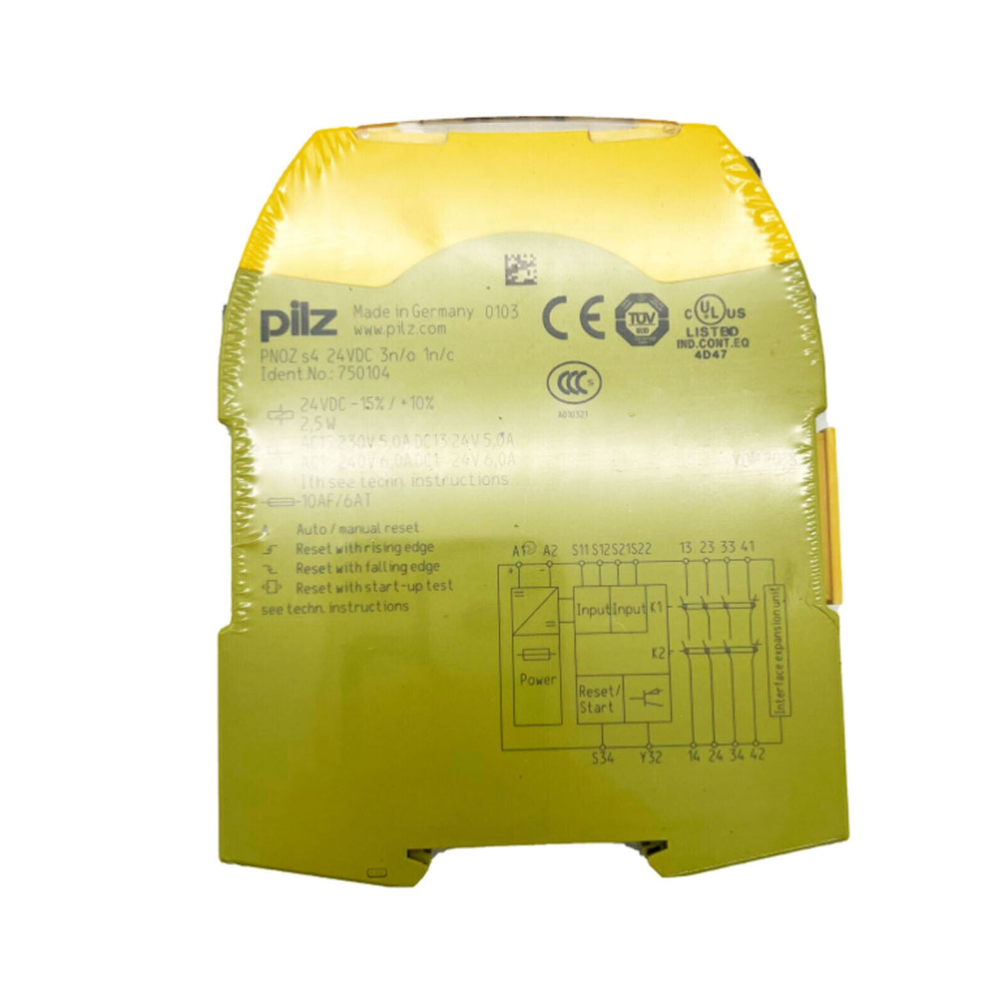 New Pilz Safety Relay 24VDC 3 1 - PILZ
