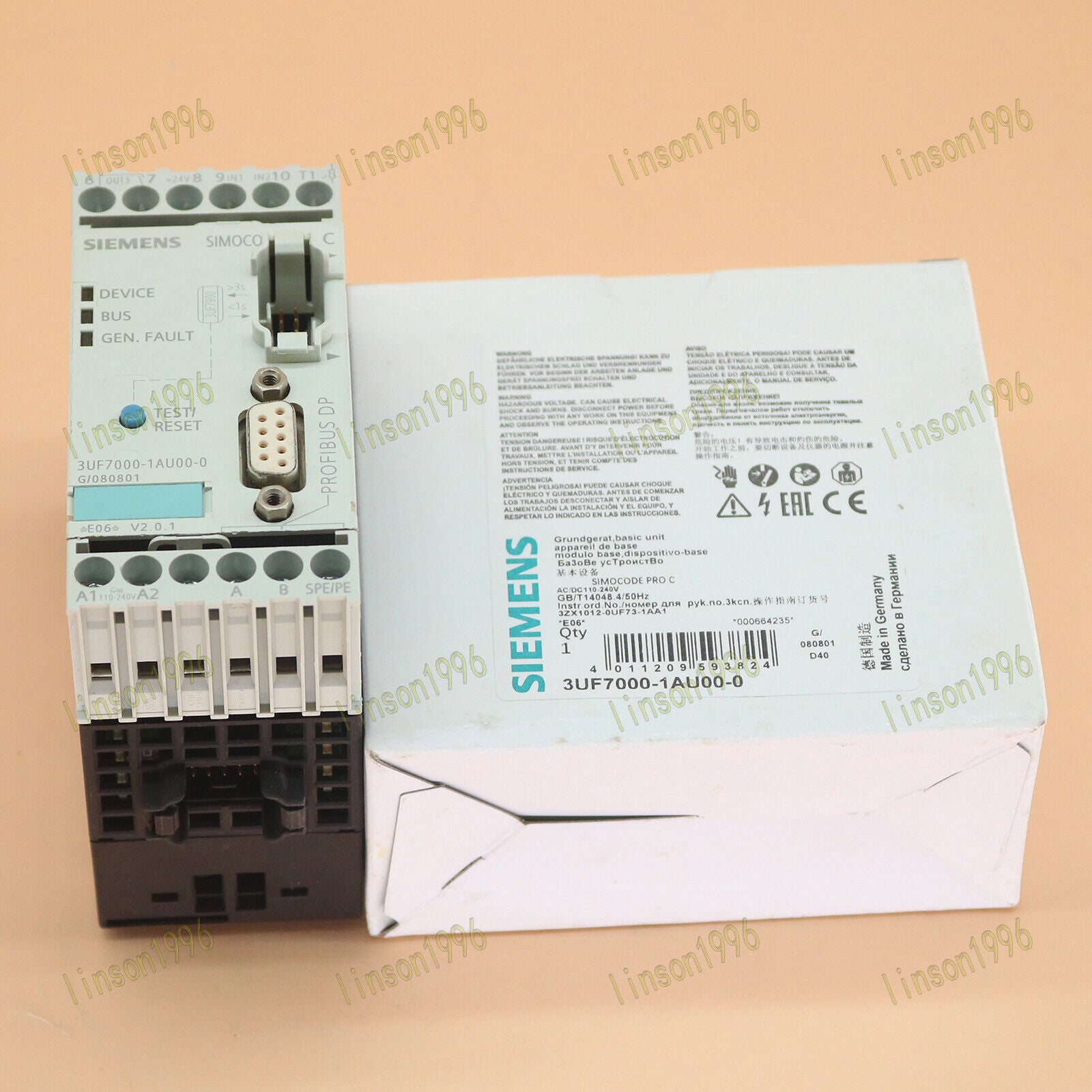 new ONE  3UF7000-1AU00-0 3UF70001AU000 Siemens Siemens