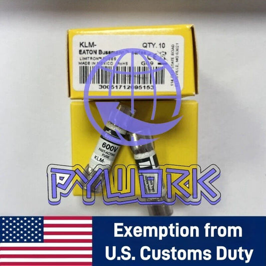 Bussmann-KLM-3/4 10PCS KLM0.75 0.75A 600V Fast Acting Fuse