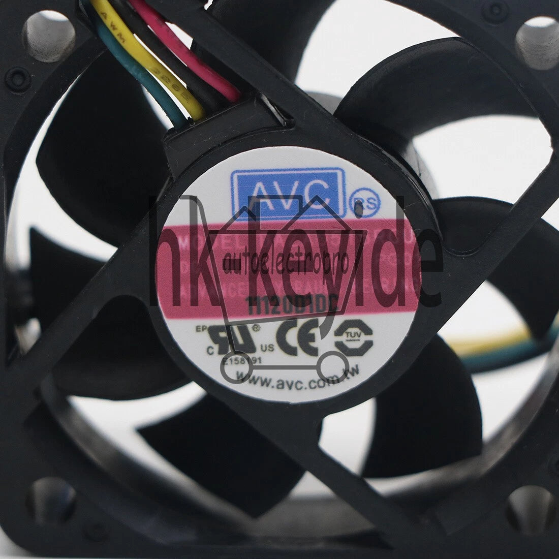 1PCS 13.6V 0.20A 4-wire plug 5015 waterproof cooling fan DAZA0515RCU @G