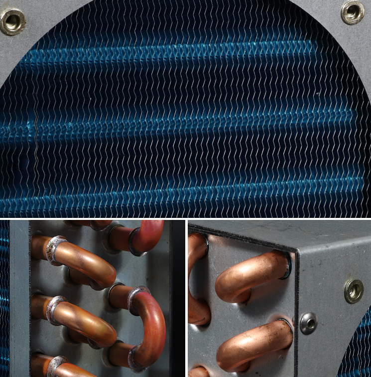 new Condenser Refrigeration 5 Copper Tube Radiator Heat Sink with Two 120MM Fan - THERMODYNAMIC SOLUTIONS