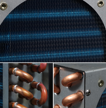 new Condenser Refrigeration 5 Copper Tube Radiator Heat Sink with Two 120MM Fan - THERMODYNAMIC SOLUTIONS