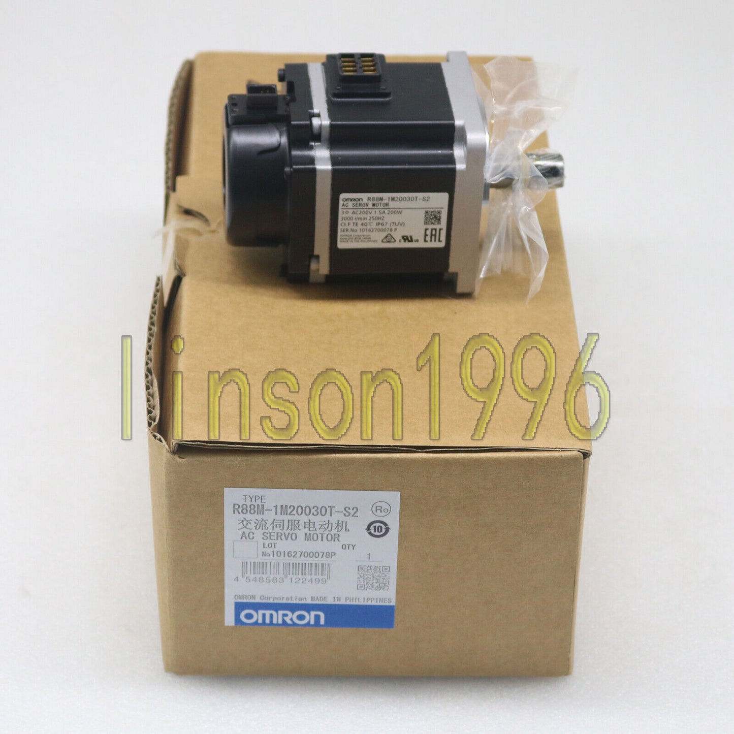 Omron R88M-1M20030T-S2 Servo Motor - OMRON