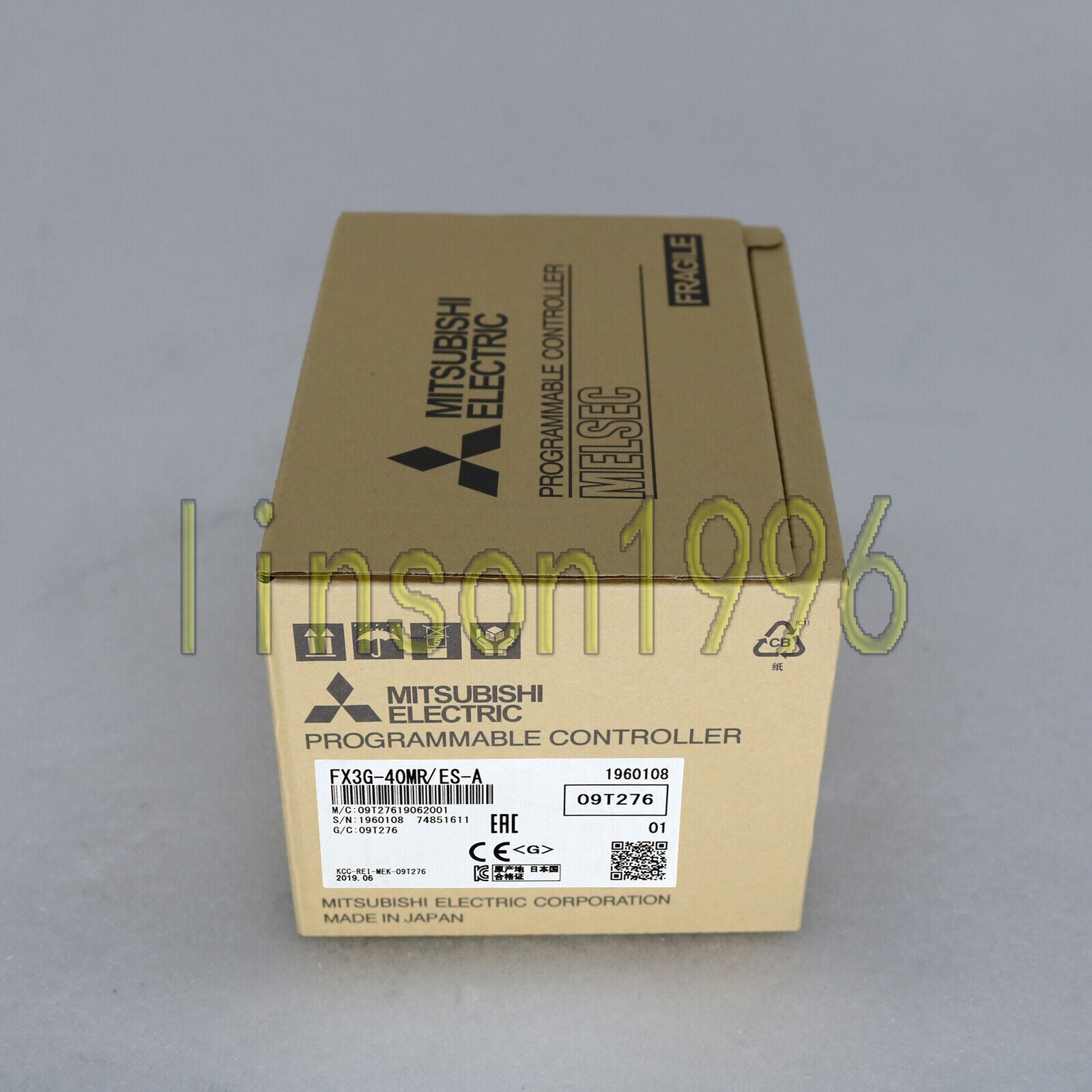 1PC In-Box Mitsubishi Programmable Controller FX3G-40MR/ES-A - MITSUBISHI