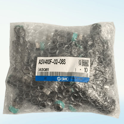 1Bag 10PC SMC ASV410F-02-08S Regulating Throttle - SMC