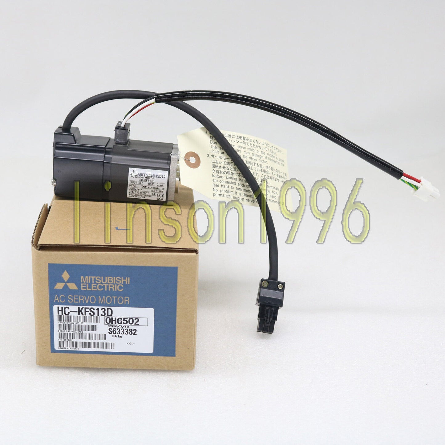 Mitsubishi HCKFS13D AC Servo Motor - MITSUBISHI