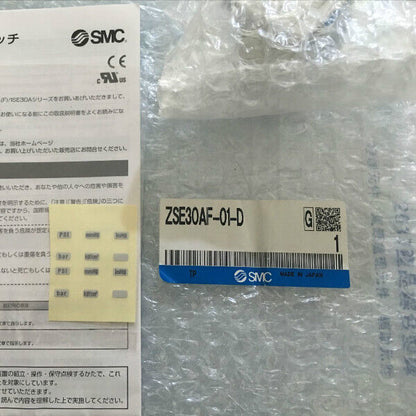 1 PC SMC Digital Pressure Gauge ZSE30AF-01-D - SMC