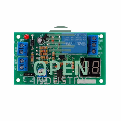 DC 12V LED Display Countdown Timing Timer Delay Turn OFF Relay Switch Module