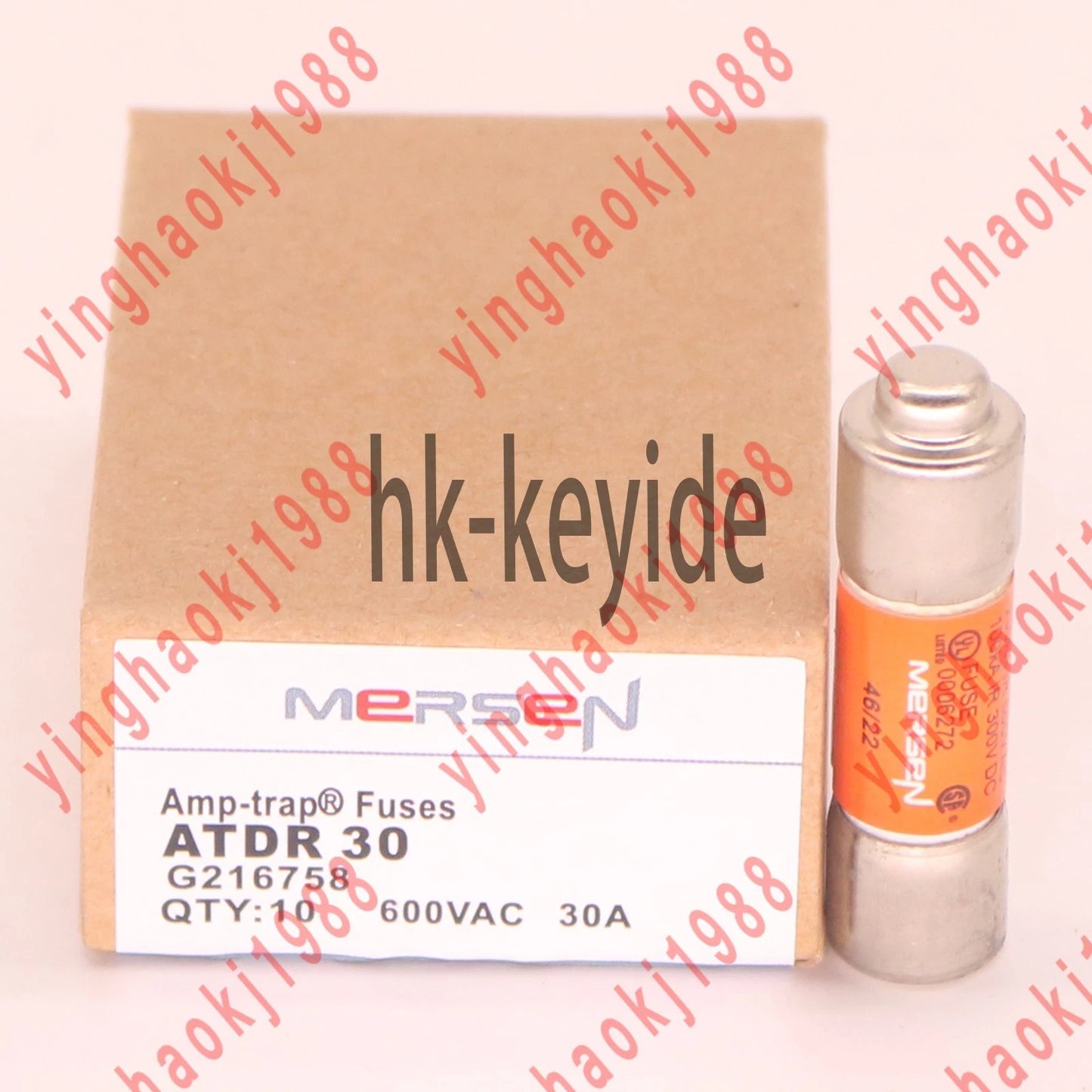 10PC ATDR30 ATDR-30 30A 600V TIME DELAY Fuse Quality assurance #YP1