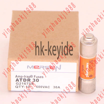 10PC ATDR30 ATDR-30 30A 600V TIME DELAY Fuse Quality assurance #YP1