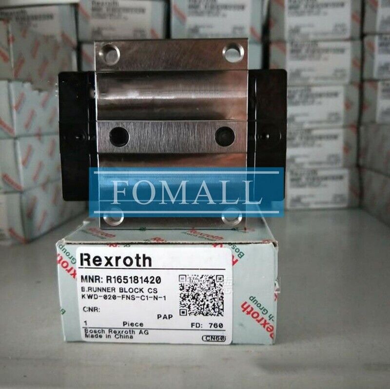 new 1Pcs  For Rexroth linear guide carriage R165181420 RUNNER BLOCK BALL BEARING