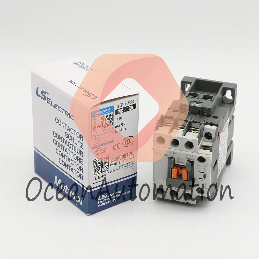 1PCS FOR LS 3P AC contactor GMC-12 220VAC=MC-12b AC220V