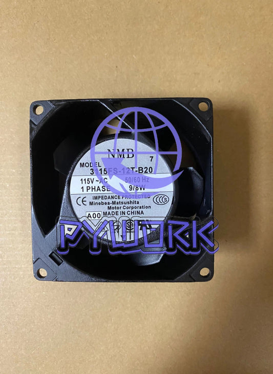 For Nmb Technologies 3115Fs-12T-B20-A00 Axial Fan, 80Mm, 115Vac, 90M