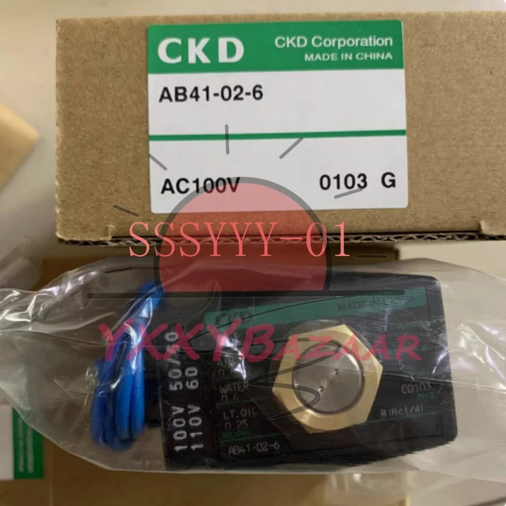 1Pcs FOR CKD AB41-02-6 AC220V solenoid valve replacement