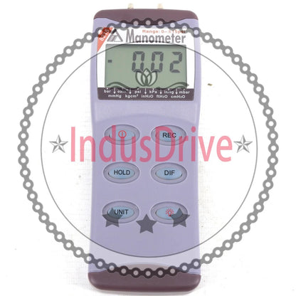 AZ8215 Portable Pressure Tester Digital Manometer Differential Pressure Meter