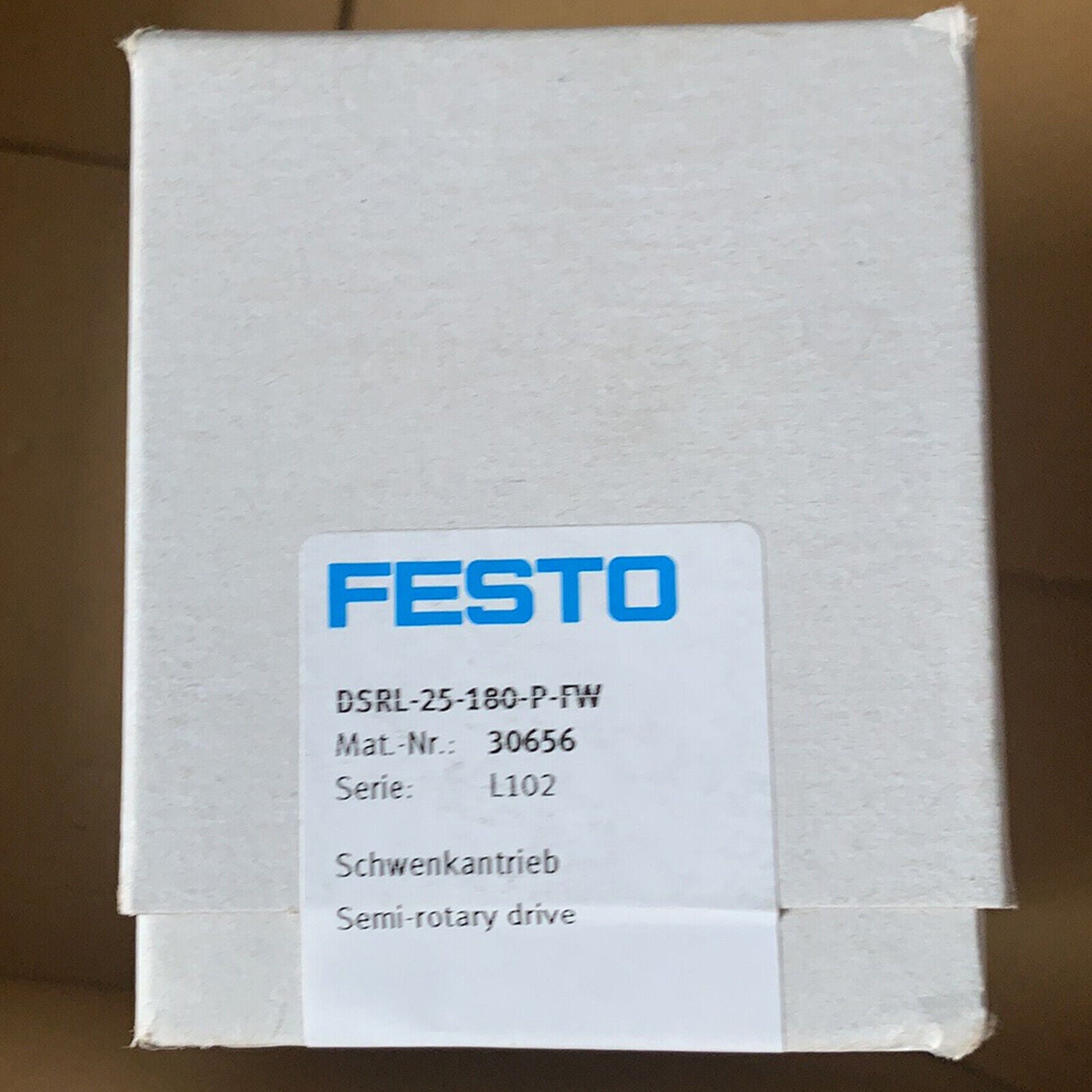 new ONE FESTO Pendulum cylinder DSRL-25-180-P-FW 30656 - FESTO