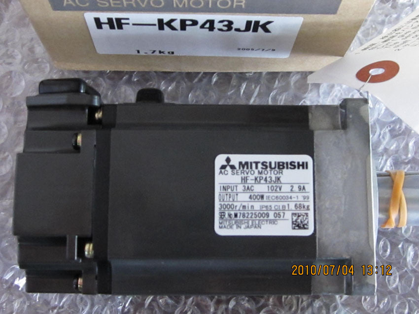 MITSUBISHI AC SERVO MOTOR HF-KP43JK