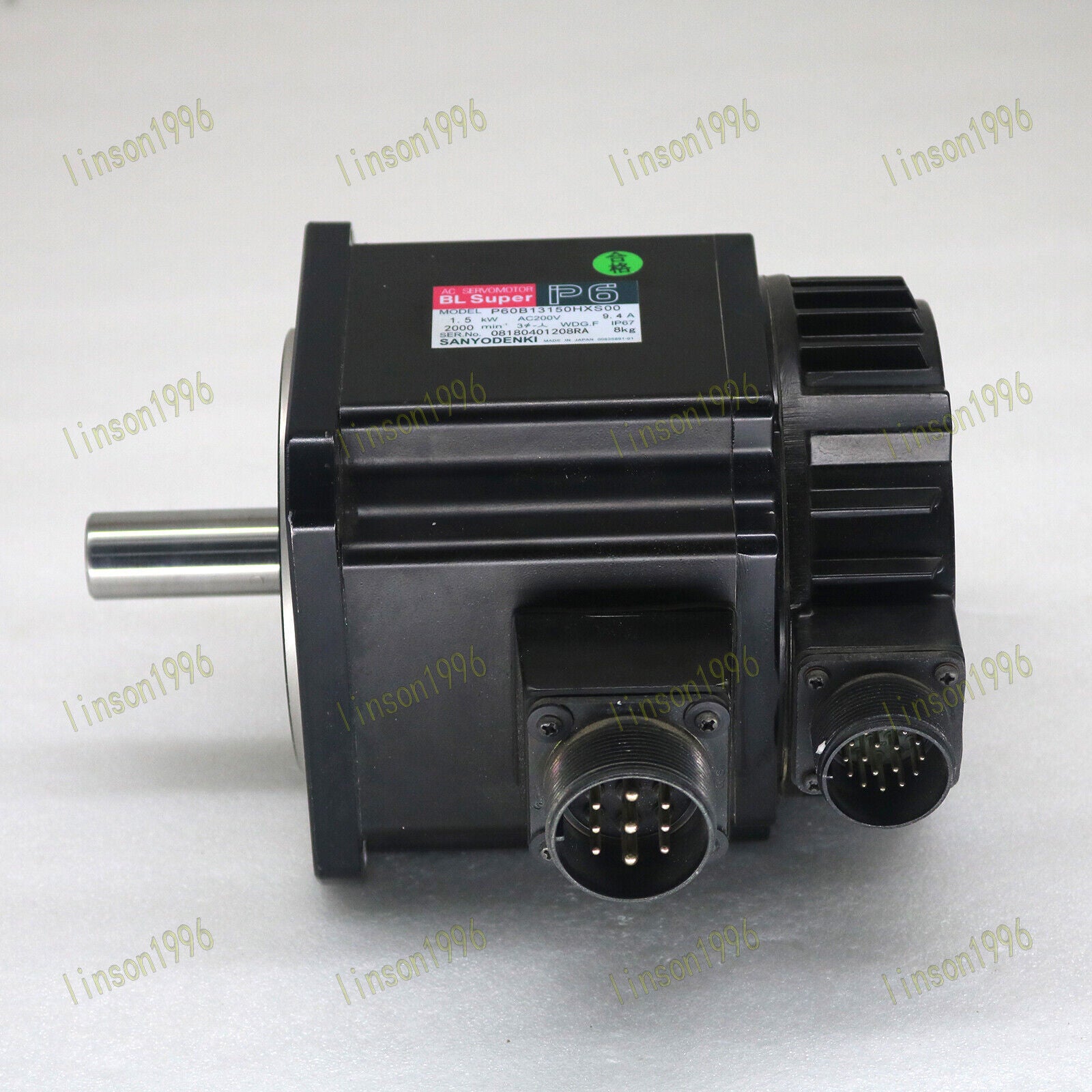 Sanyo P60B13150HXS00 servo motor - SANYO