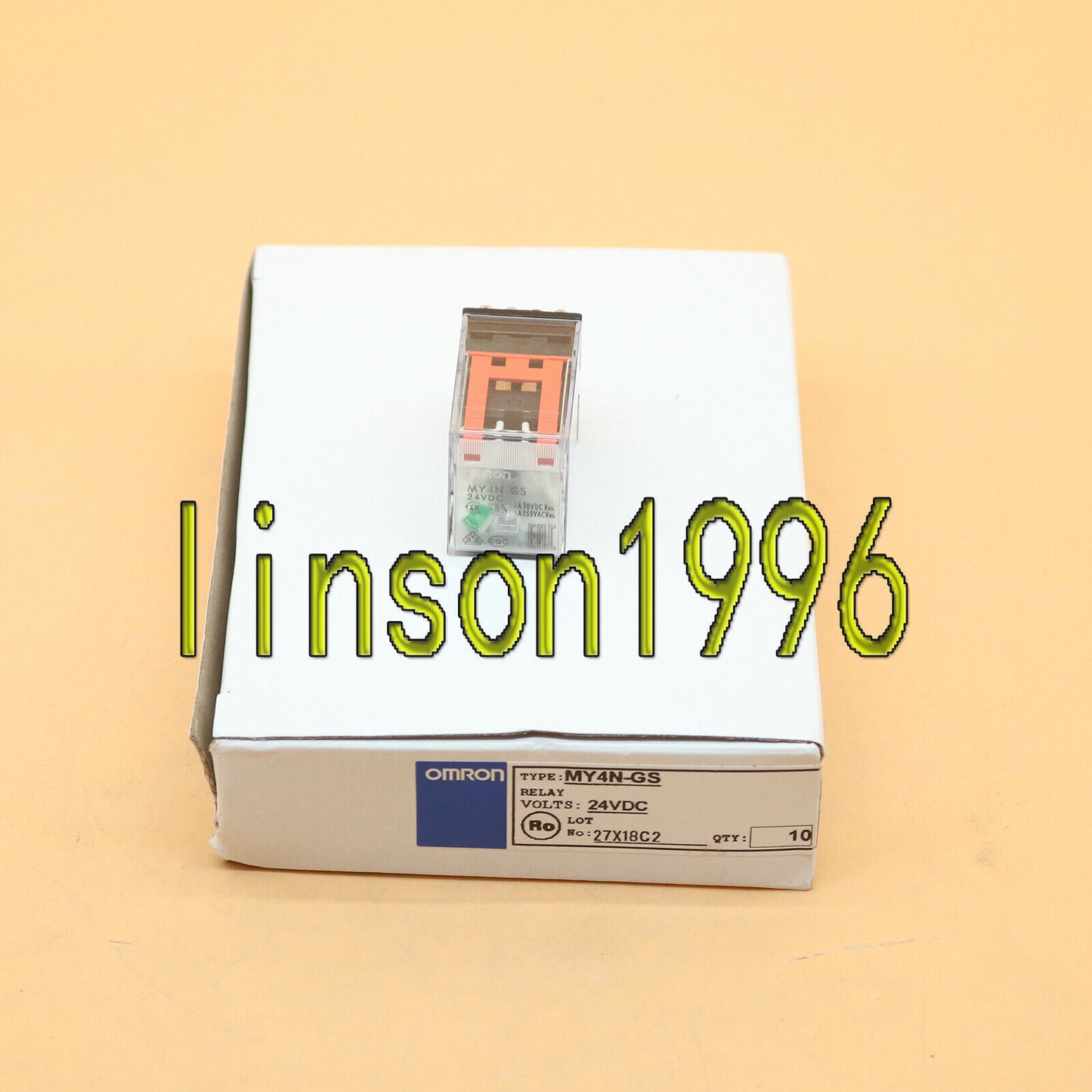 Omron MY4N-GS Small Relay 24VDC 1 Year - OMRON