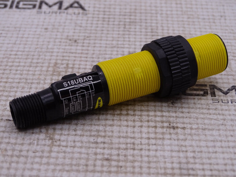 BANNER ENGINEERING S18UBAQ SENSOR - High-precision industrial sensor with 18-bit resolution and advanced data acquisition system - BANNER ENGINEERING