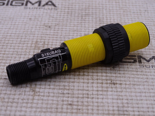 BANNER ENGINEERING S18UBAQ SENSOR - High-precision industrial sensor with 18-bit resolution and advanced data acquisition system - BANNER ENGINEERING