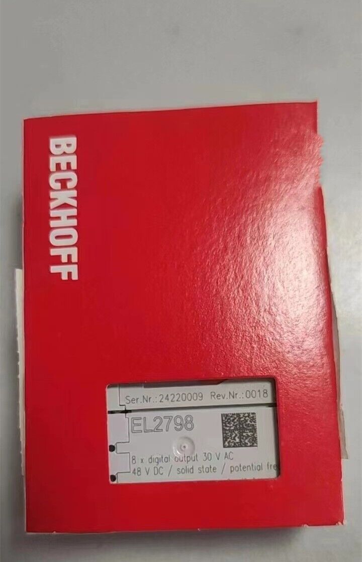 Complete New BECKHOFF EL2798 Complete Modular PLC Module for Industrial Automation and Control Systems - BECKHOFF