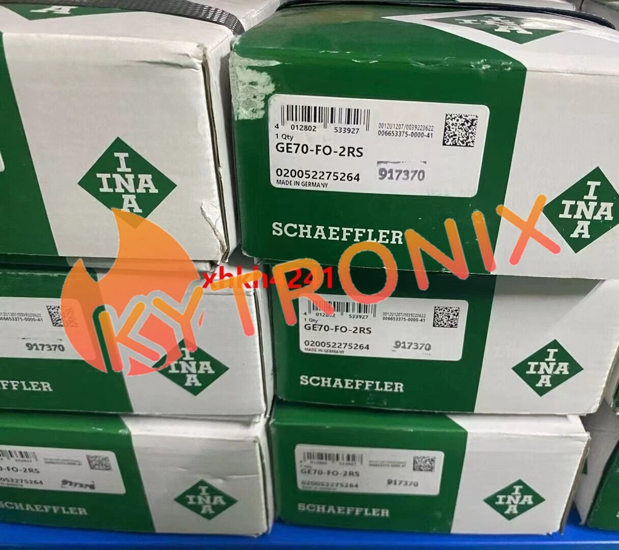 INA GE70-FO-2RS spherical sliding bearing 1PCS