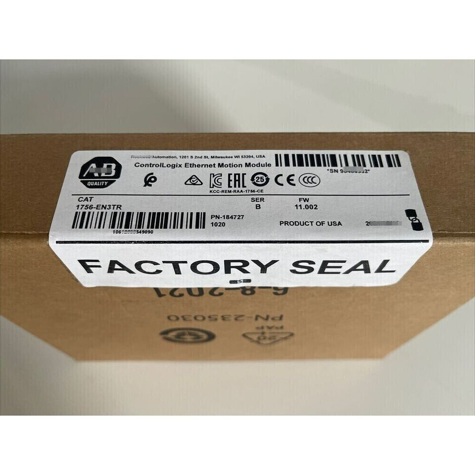 ControlLogix Ethernet Motion Module AB 1756-EN3TR SER B - CONTROLLOGIX