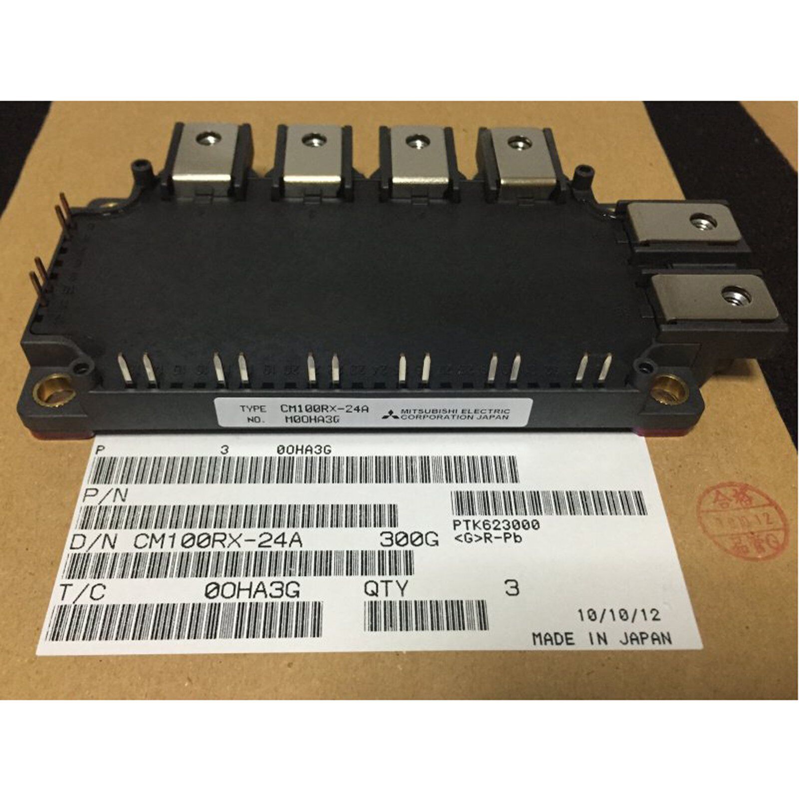 new 1PC Mitsubishi CM100RX-24A CM100RX24A Power IGBT Module FAST SHIP - MITSUBISHI