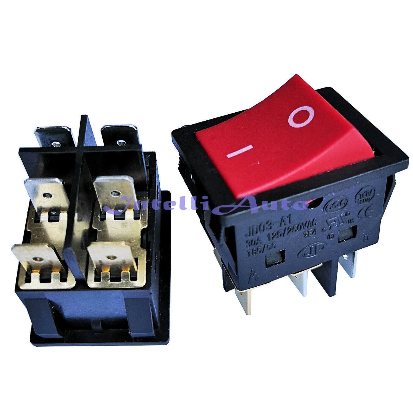 JD03-A1 6Pin 2pcs Rocker Switch 125/250V 30A Inverter Welding Machine button
