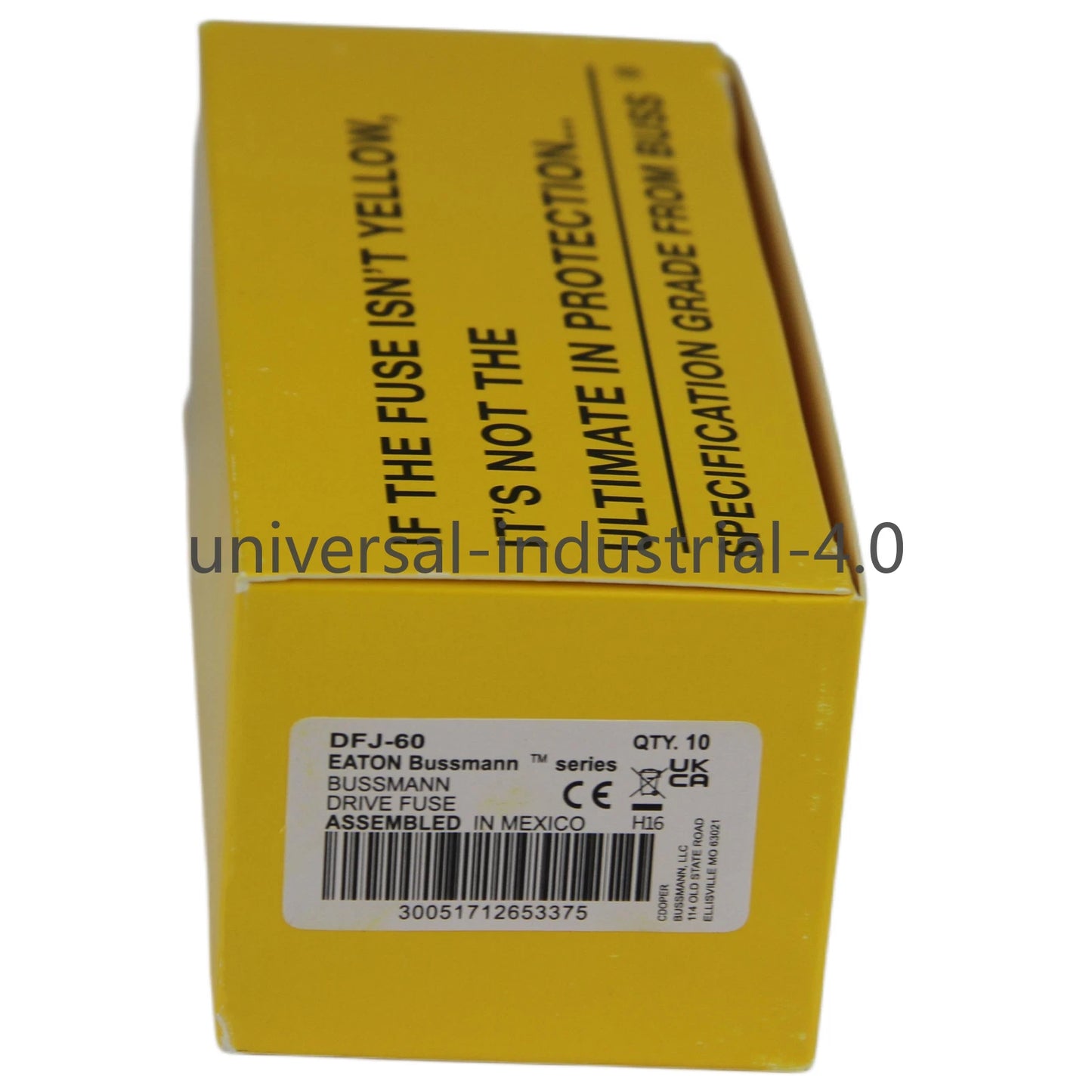 10pcs Current limiting Drive Fuse for Bussmann DFJ-60 DFJ-60A 600Vac 450Vdc 60A