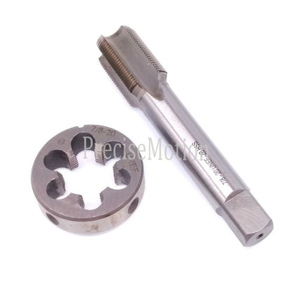 US Stock HSS 7/8-20 UNEF Tap & 7/8-20 UNEF Die Right Hand